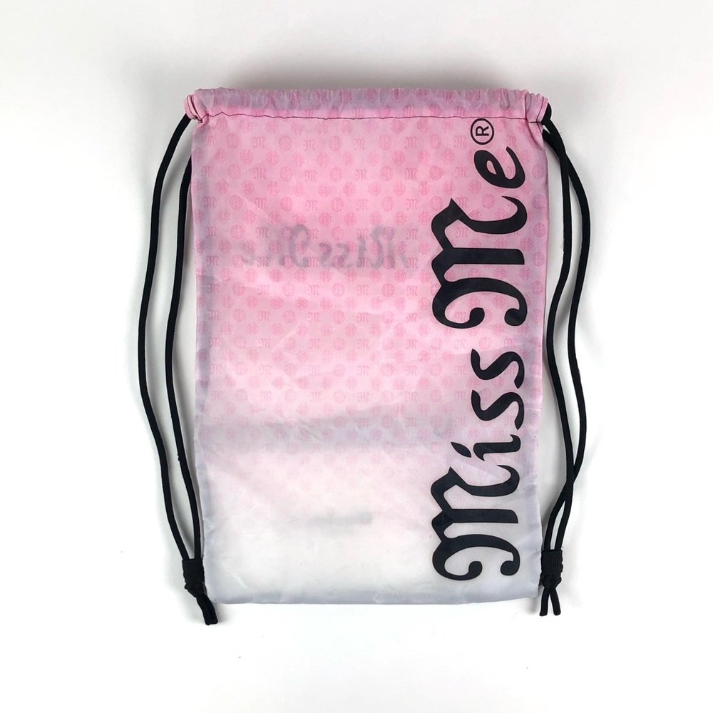 Miss Me Jeans Pink Ombré Drawstring Bag